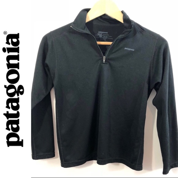 Patagonia Other - Patagonia Kids Black Long Sleeve Thermal 0711